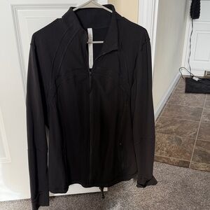 lululemon athletica Black Full-Zip Women's Active Jacket